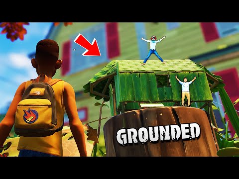 Видео: АҒАШ ҮСТІНДЕ КЕРЕМЕТ ҮЙ САЛДЫҚ ✦ Grounded