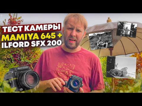 Видео: Тест камеры Mamiya 645 + Ilford SFX 200