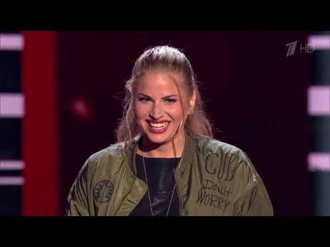 Видео: Рита Крон  «It’s Raining Men»   Слепые прослушивания   Голос   Сезон 7 1