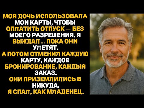 Видео: Моя дочь использовала мои карты, чтобы оплатить отпуск — без моего разрешения. Я выждал… пока они