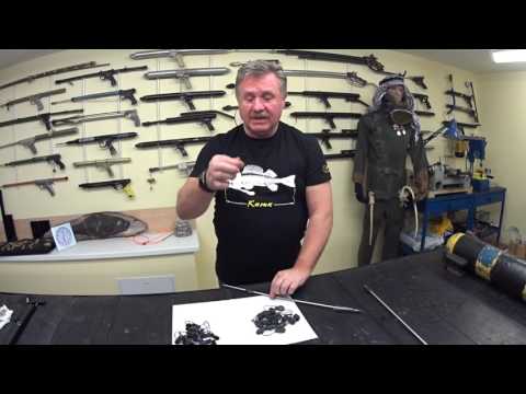 Видео: Бегунок пластиковый и металлический для ружей "Каюк"