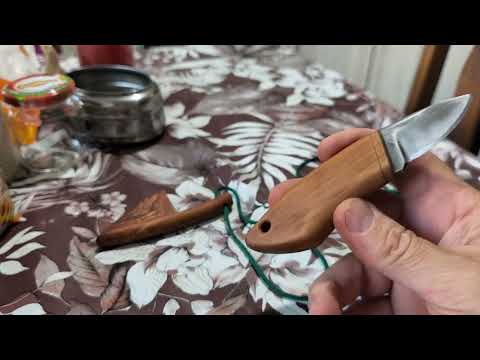 Видео: Ножче от лозарска ножица 