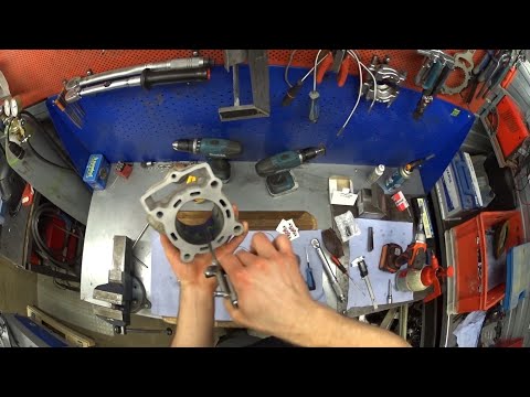 Видео: ✅ЗАМЕНА ПОРШНЯ НА 4Т МОТОЦИКЛЕ. Часть2 Four stroke top end rebuild. Pt.2