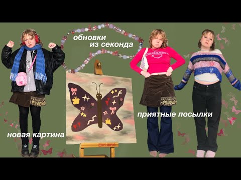 Видео: обновки, посылки и новая картина