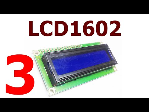 Видео: AVR 61# Дисплей LCD1602. Серия 3. Пользовательские символы.