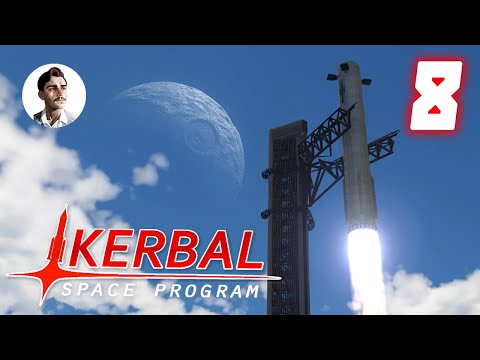 Видео: ЛОВЛЮ БУСТЕР! ПЕРВАЯ МУННАЯ ВЕРФЬ | Kerbal Space Program №8 [2 СЕЗОН]