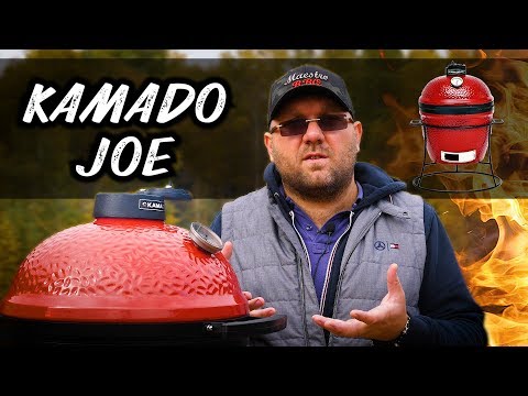 Видео: Обзор kamado joe jr. red 34. керамический гриль. мобильный гриль. угольный гриль.