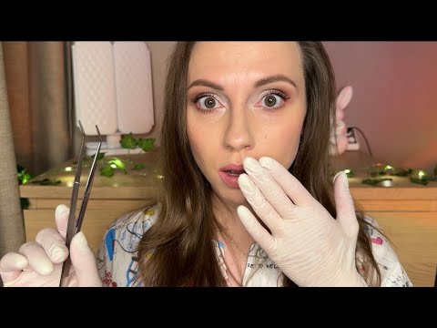 Видео: АСМР Необычный Пациент • Ты Упал Лицом в Кактус 😱 Пинцет • Осмотр • ASMR Doctor