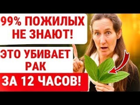 Видео: ЭТОТ РОСТОК РАСЩЕПЛЯЕТ Рак _ ОБ ЭТОМ НЕ РАССКАЖУТ! _ БАРБАРА О’Нил _ ЗДОРОВЬЕ ПОЖИЛЫХ_2