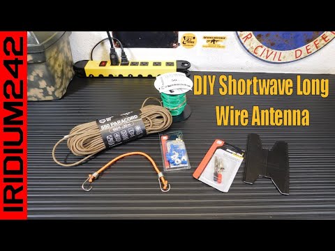 Видео: Совет по самостоятельной подготовке коротковолновой антенны с длинным проводом