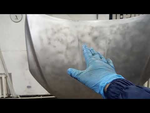 Видео: Toyota Rav4 покраска капота под толщиномер