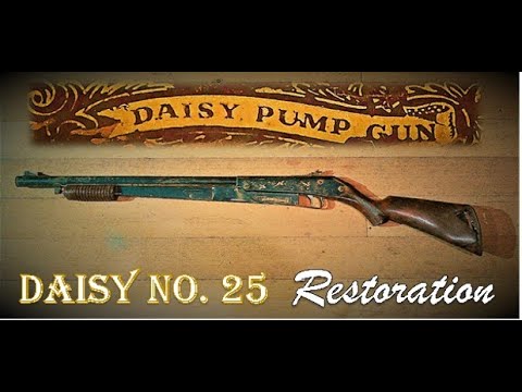 Видео: Реставрация пневматической винтовки Daisy Model 25 1950-х годов — Реставрация старинного пневмати...