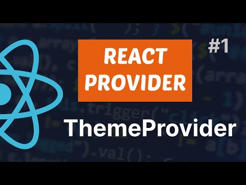 Видео: Провайдер темы в React JS за 7 минут | React Theme Provider