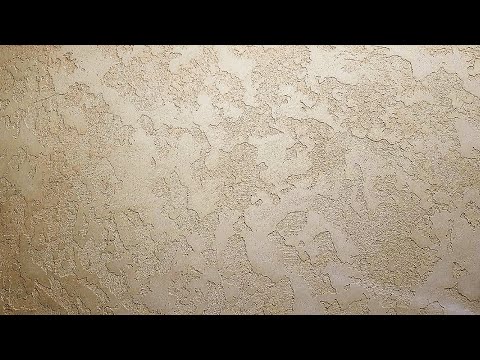 Видео: ПРОЧНОСТЬ — на 30 лет! | Новый "Жидкий Травертин" | Нанесение декоративной штукатурки
