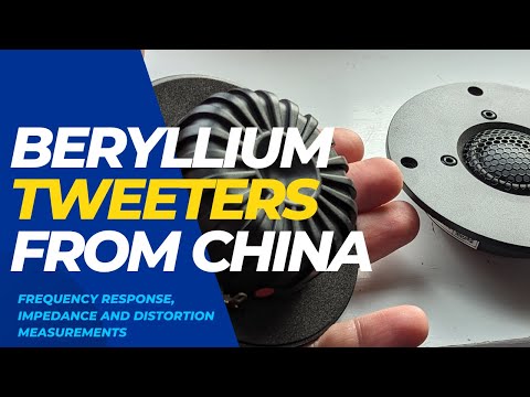 Видео: Хороши ли дешевые бериллиевые твитеры?