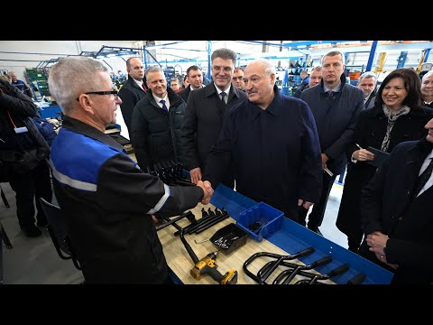 Видео: Лукашенко: Зачем ты их пригнал сюда? / Какую машину показали Президенту? Аналогов в мире НЕТ!