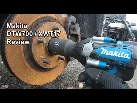 Видео: Обзор ударного гайковерта со средним крутящим моментом Makita DTW700 / XWT17