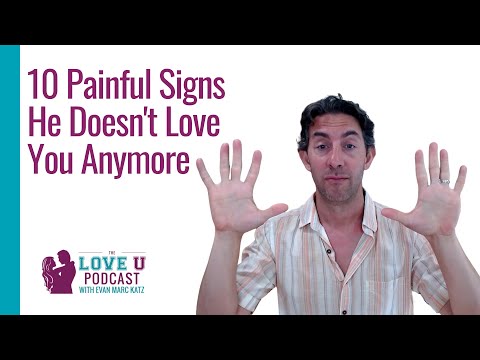 Видео: Советы по отношениям: 10 болезненных признаков того, что он вас больше не любит