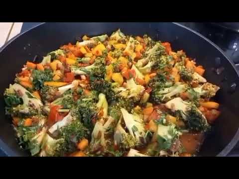 Видео: Вкусное и богатое витаминами блюдо с брокколи