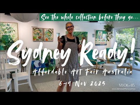Видео: Коллекция для арт-ярмарки готова! Произведения искусства на ярмарке AAF в Сиднее продаются — виде...