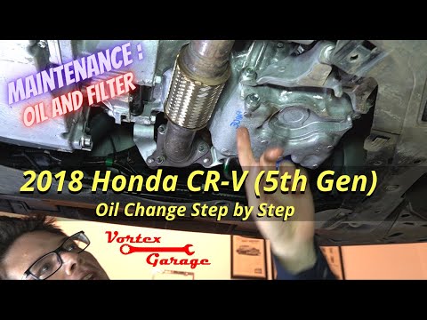Видео: Honda CRV 2018 года — советы и инструкции по замене масла — CR-V 5-го поколения 1,5 л Turbo