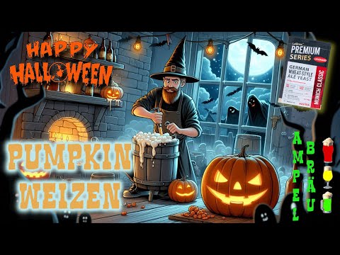 Видео: Pumpkin Weizen (Ale). Тыквенный эль дома. Halloween. Бонус: Октоберфест. The last day of Oktoberfest