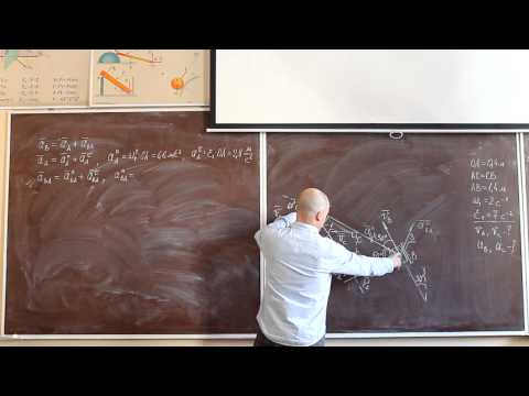 Видео: Плоскопараллельное движение твердого тела.  Часть 3