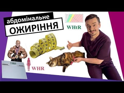 Видео: Абдомінальне ОЖИРІННЯ: чому сантиметр важливіший за вагу #вага #імт #ожиріння #схуднення