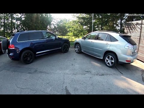 Видео: LEXUS RX350 VS VW Touareg ! Жёсткая заруба !