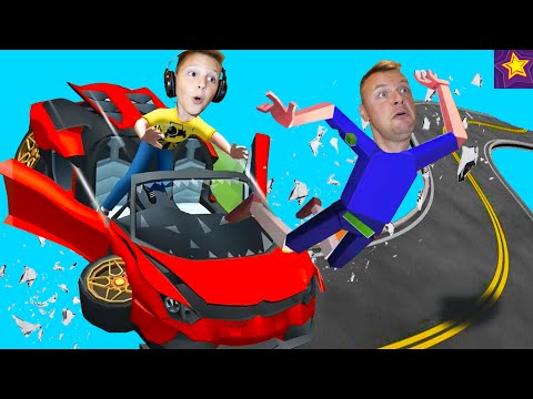 Видео: РАЗБИЛИ МАШИНУ на Дороге!!! СКОЛЬКО Сможем ПРОЕХАТЬ по Встречке от Игорюшины Игруши