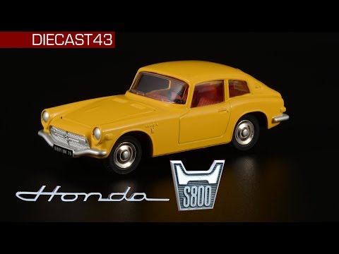 Видео: Honda S800 || Dinky Toys Atlas || китайская копия старой модели