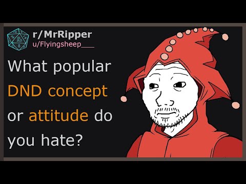 Видео: Какую популярную концепцию или подход DND вы ненавидите? #dnd