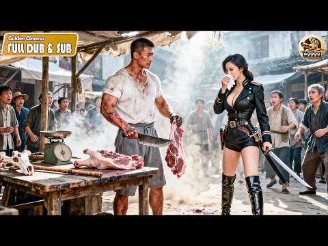 Видео: Бедный мясник, оскорбленный женщиной-генералом, которая разбила его прилавок, оказался тайным вой...