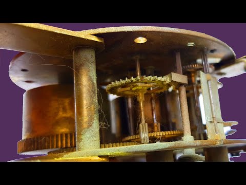 Видео: Ремонт и реставрация настольных старинных часов