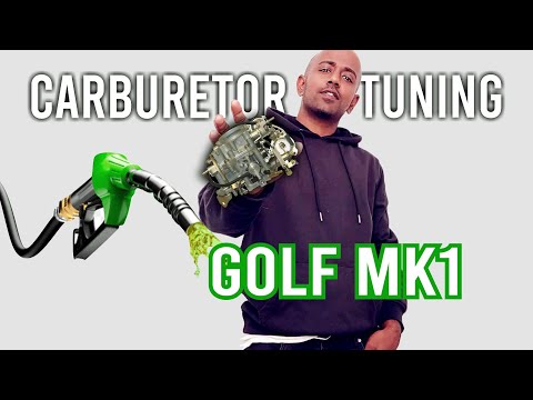 Видео: Настройка карбюратора: Golf mk1 #golfmk1 #automobile #mechanic #diy #mk1 #carburetor #citygolf #idle