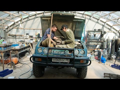 Видео: Вся боль владения самодельным внедорожником! Оживление Гоблина продолжается...