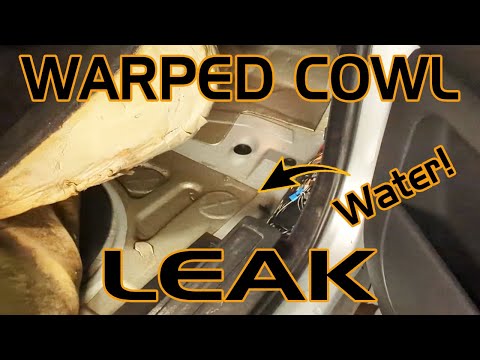 Видео: Утечка воды из пространства для ног пассажира — Range Rover Sport или LR3