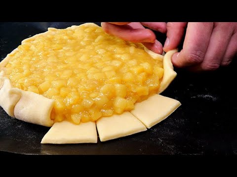 Видео: Песочный яблочный пирог. Много начинки и мало теста. Вкус, который запомнится всем.