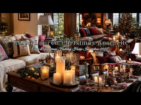 Видео: 🎄 Рождественская эстетика от Ralph Lauren | Вдохновение для уютного и роскошного дома отдыха 2025