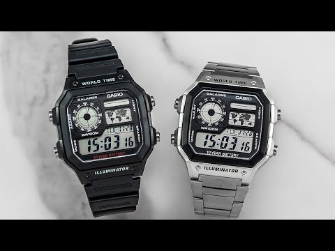 Видео: Часы за 30 долларов, которые стоят каждой копейки — обзор Casio AE1200WH World Time