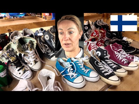Видео: Секонд -хенд по-фински! Один из лучших кирпушников в столичном регионе Финляндии!
