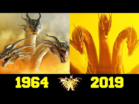 Видео: Кинг Гидора - Эволюция (1964 - 2019) ! Титану 60 Лет !