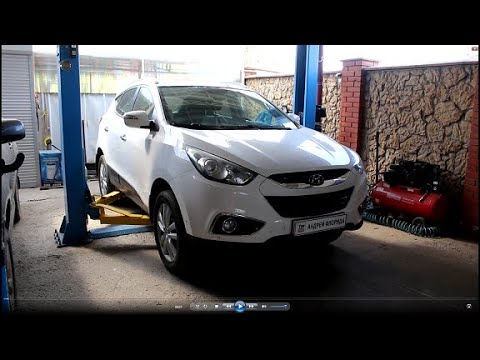 Видео: Замена заднего правого подшипника ступицы на Hyundai ix35 2,0 Хендай Ай Икс 35  2012 года 1часть
