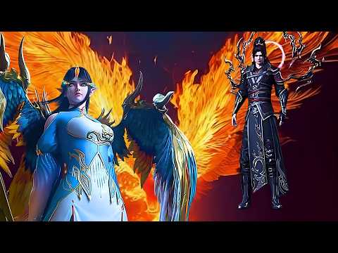 Видео: Расколотая Битвой Синева Небес - Сяо Янь против Небесных Фениксов! Армия 11 Марионеток!