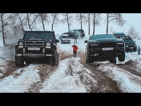 Видео: ВОТ ЧТО МОЖЕТ Mercedes G63 AMG против МАЖОРОВ на PORSCHE CAYENNE, AUDI Q7, Toyota Prado, Range Rover