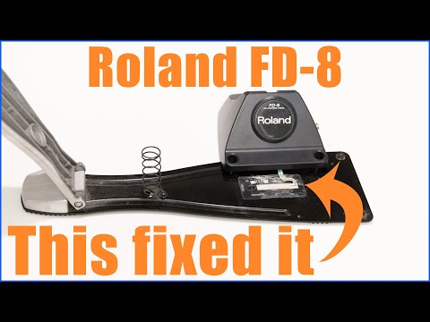 Видео: Как починить контроллер педали хай-хэта Roland FD-8