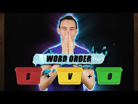 Видео: ПОРЯДОК СЛОВ В АНГЛИЙСКОМ ЯЗЫКЕ | WORD ORDER