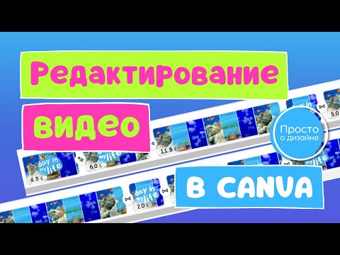 Видео: Создание и редактирование видео в Canva | 2024