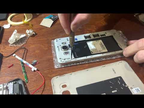 Видео: Samsung Galaxy J7 (2016) SM-J710FN как разобрать