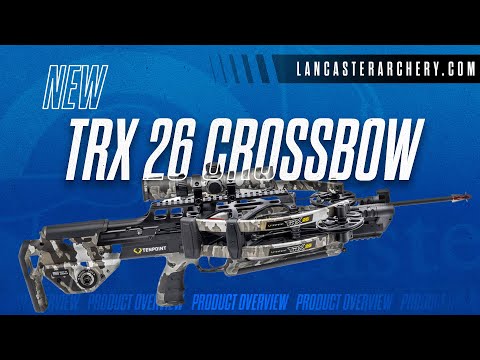 Видео: Арбалет TenPoint TRX 26: обзор новейшего арбалета с обратным натяжением тетивы!